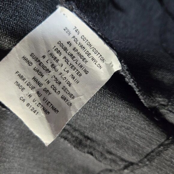 Y2K Gray Fitted Blazer Jacket Size L Office Siren 2000s Academia Stretch - Picture 12 of 12